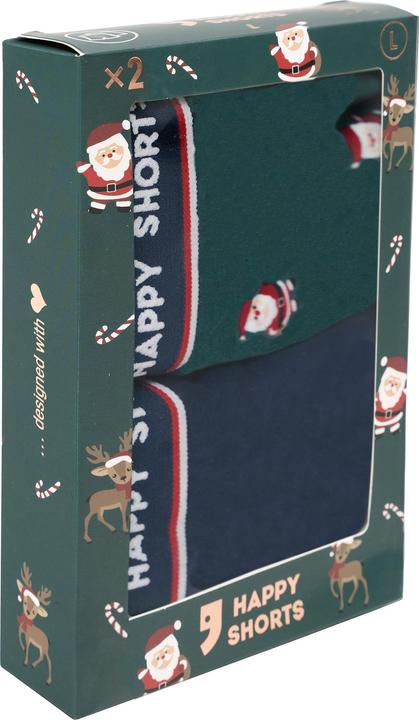 Produktbild Happy shorts Boxershort Casual Bequem sitzend (XXL, 2er Pack)