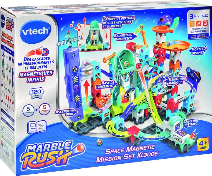 Actual product image VTech Marble Rush - Space Magnetic Mission Set XL300E