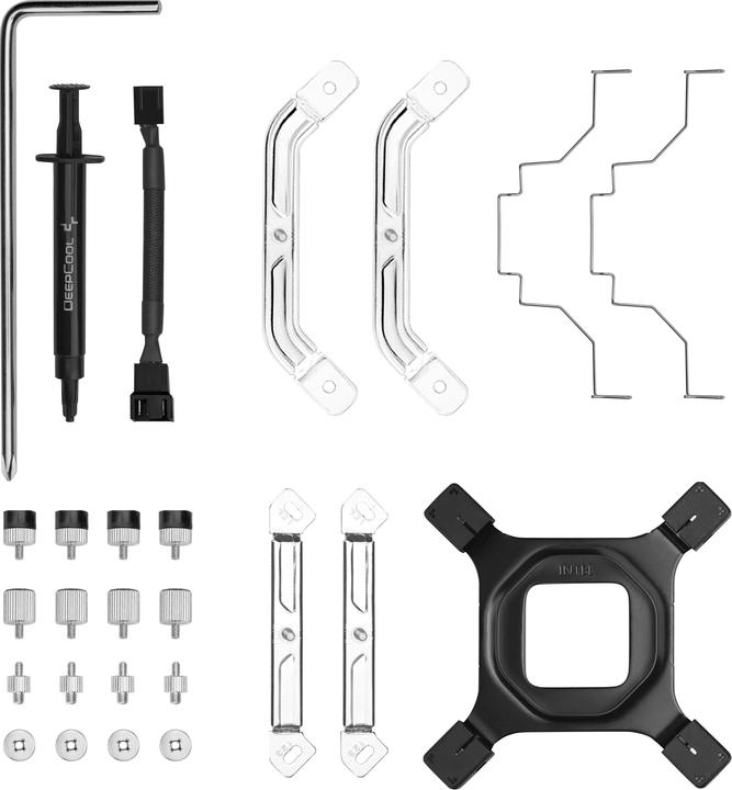 Actual product image Deepcool AK500 Digital WH (160 mm)
