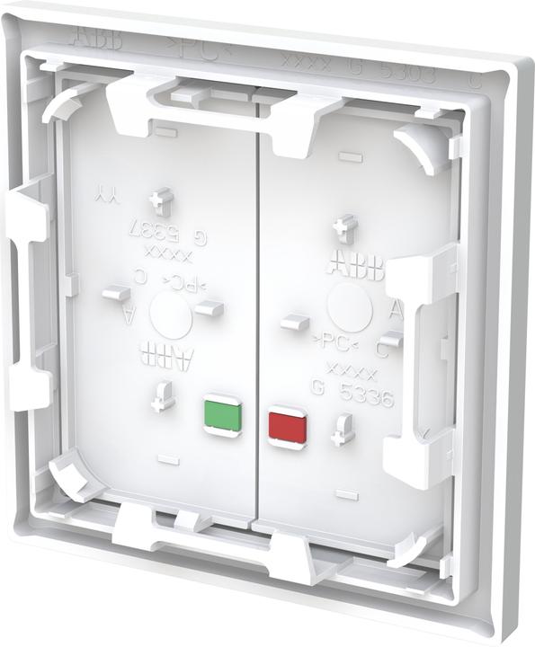 Actual product image Busch-Jaeger Rocker 2-fold w. printing