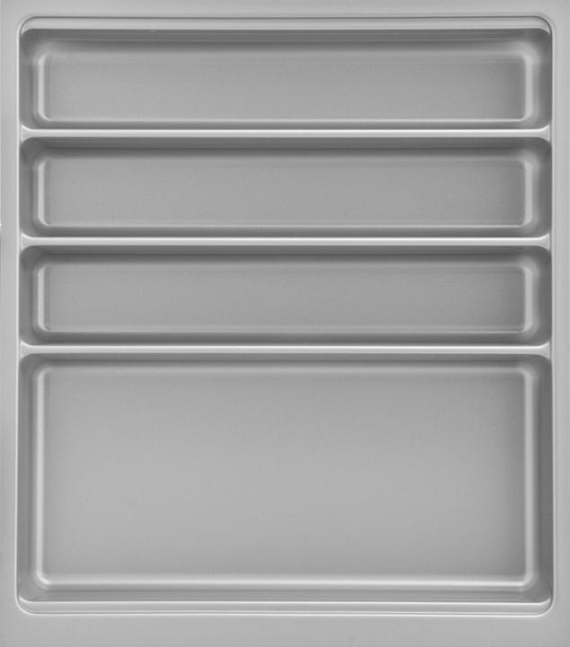 Produktbild Agoform Besteckeinsatz Scoop II Set 474x416x59mm, mit Trenner Kunststoff silber