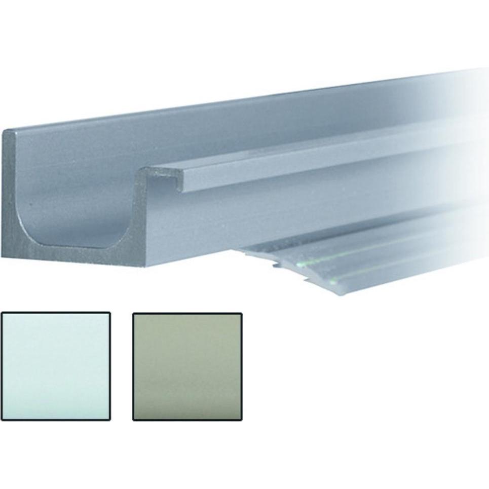 Werkstarck, Profil + Stange, Griffleistenprofile mit Profilhöhe 13 mm