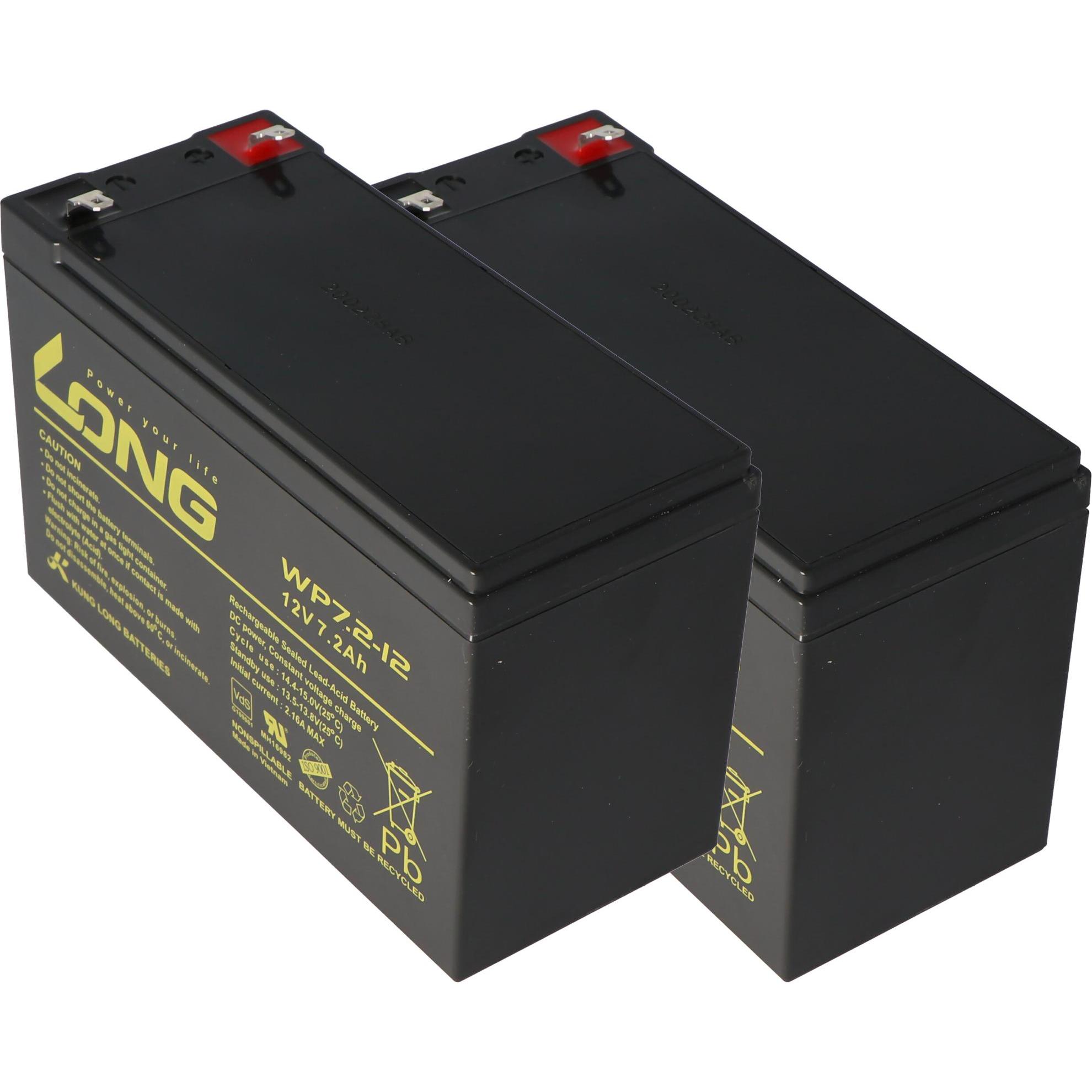 Kung Long, Versorgungsbatterie, Akkusatz für APC RBC48, SUA750I, SMT750I, DLA750I, UPS-750T, UPS-750THV, UPS-750TLV (12 ...