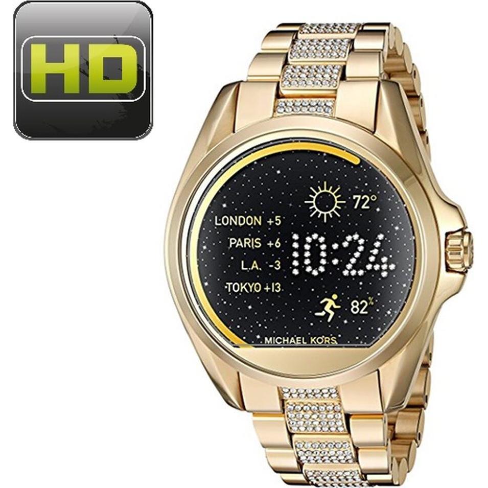 Protectorking 3x Premium Displayschutzfolie 3D KLAR, Smartwatch Schutzfolie, Transparent