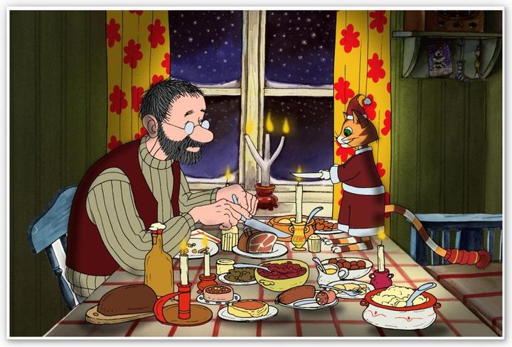 Image du produit Pettersson und Findus Cène aux chandelles (30 x 20 cm)