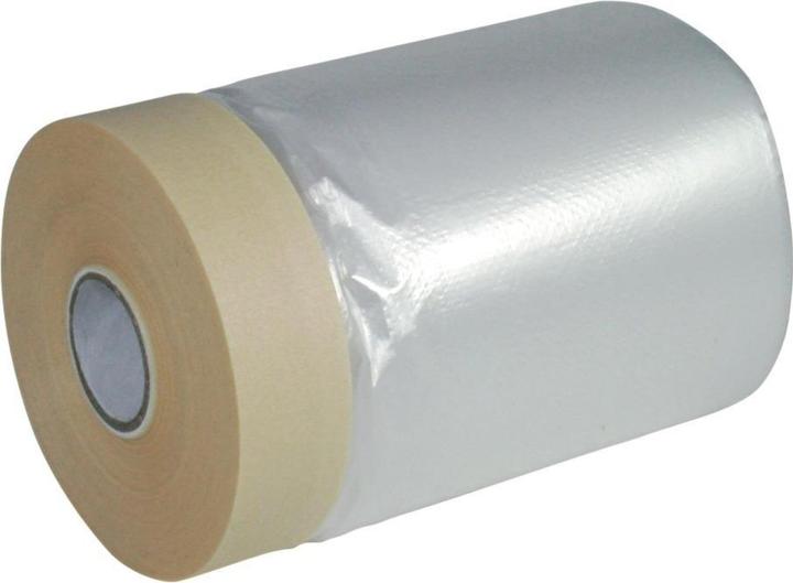 Actual product image Magni IKS Painter's masking film with adhesive tape K353, 550mm x 33m (33 m, 550 mm)