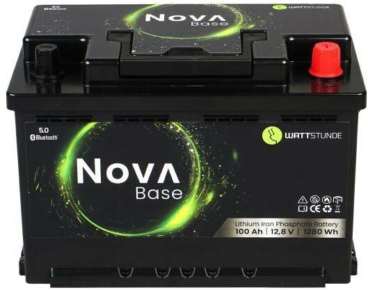 Produktbild Wattstunde Batterie NOVA Base 100 Ah LiFePO4 (12.80 V, 100 Ah)
