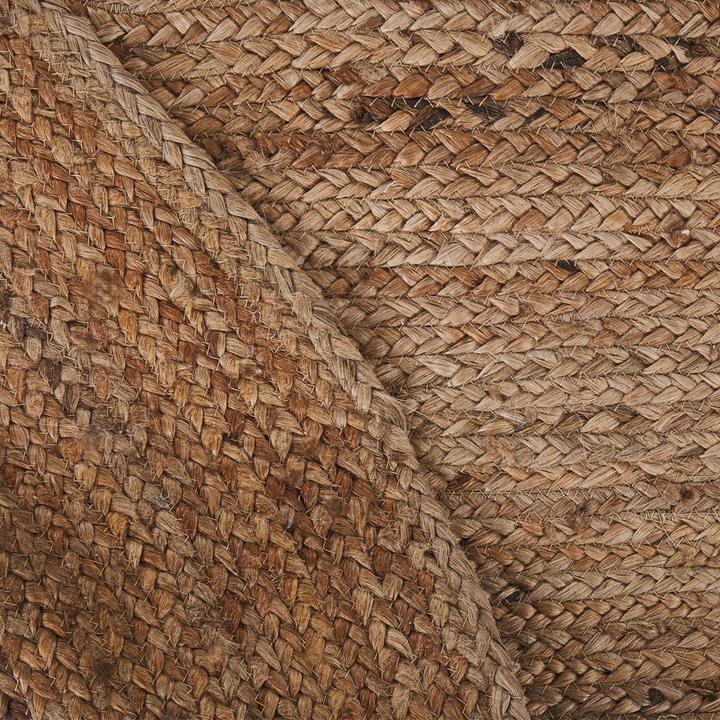 Produktbild Beliani Teppich Jute beige 120 x 180 cm Kurzflor DEMIRCI (120 x 180 cm)