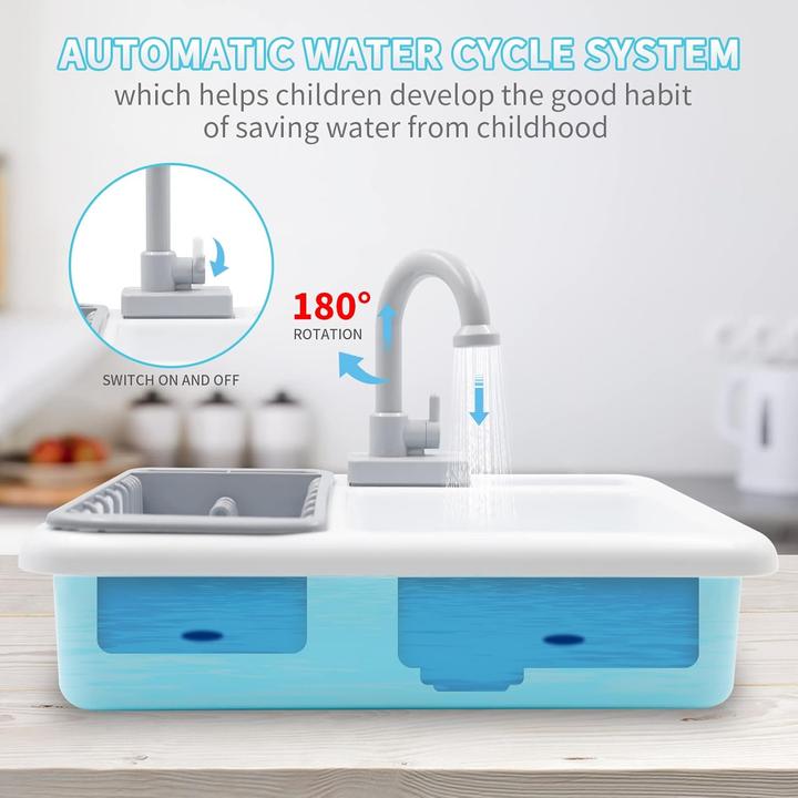 Immagine prodotto Acelane Spülbecken-Spielzeug mit fliessendem Wasser