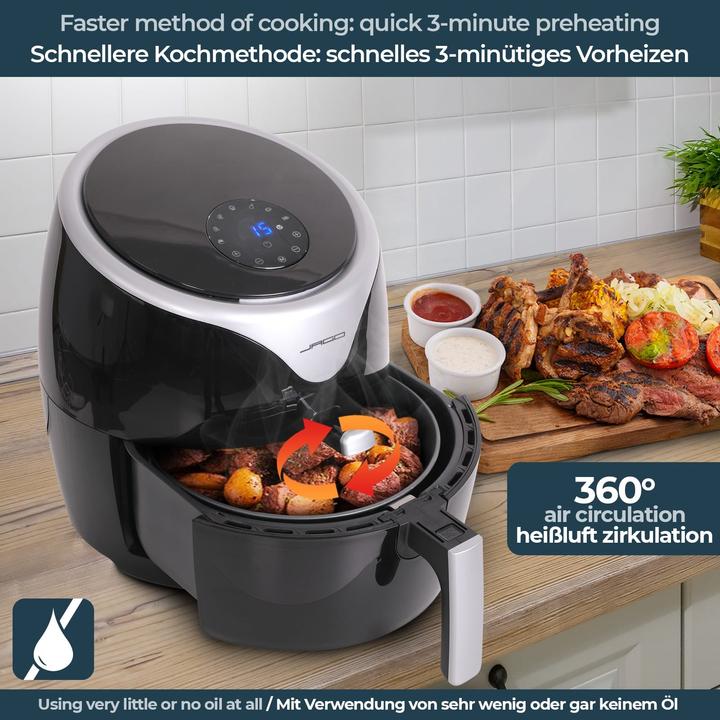 Image du produit Jago Heissluftfritteuse 5.5L
