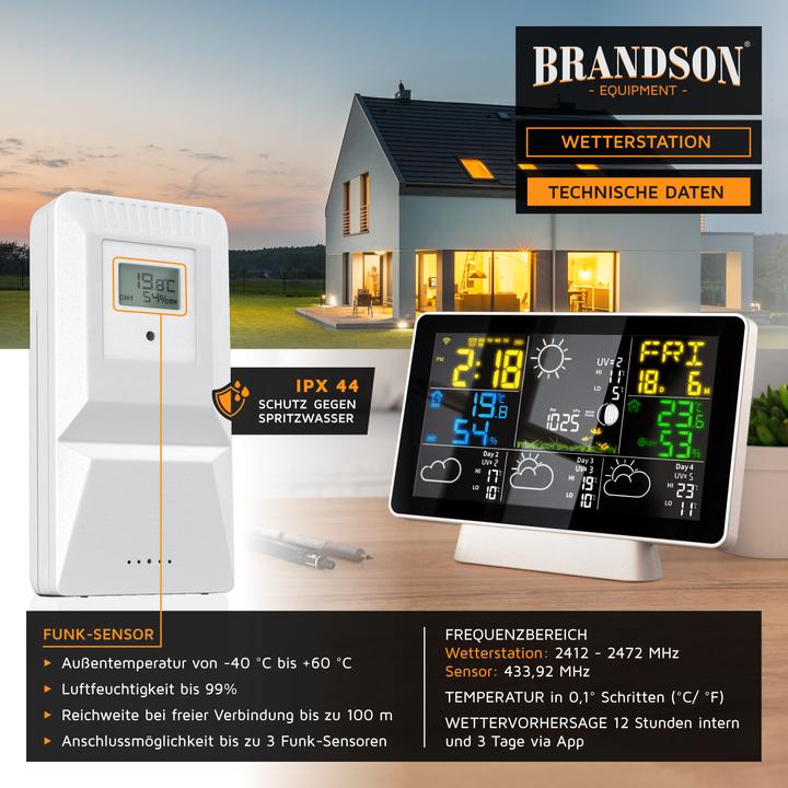Image du produit Brandson Station météorologique