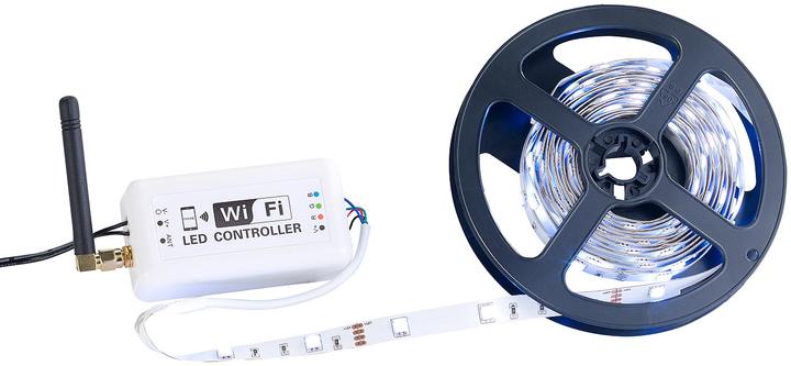 Image du produit Lunartec Contrôleur WLAN pour la commande à distance par smartphone de bandes LED / strips (10.50 cm, Intérieur)