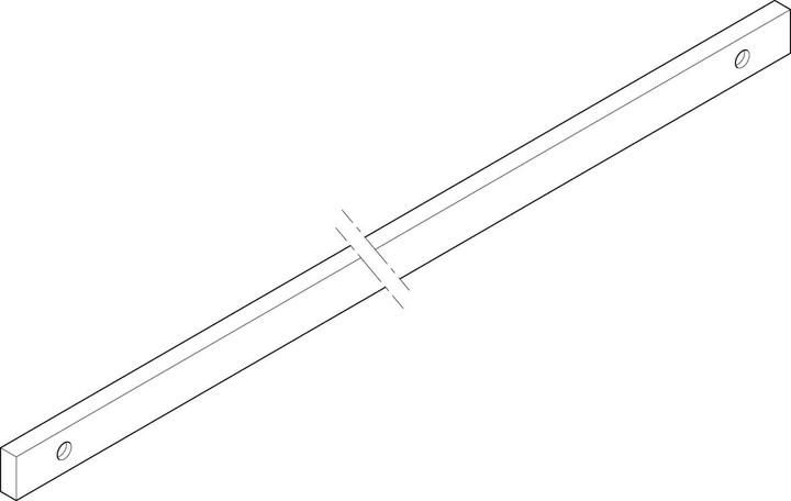 Produktbild ABN GCU102N Sammelschiene 250 A 1-pol. 2-feldrig, ESPRO