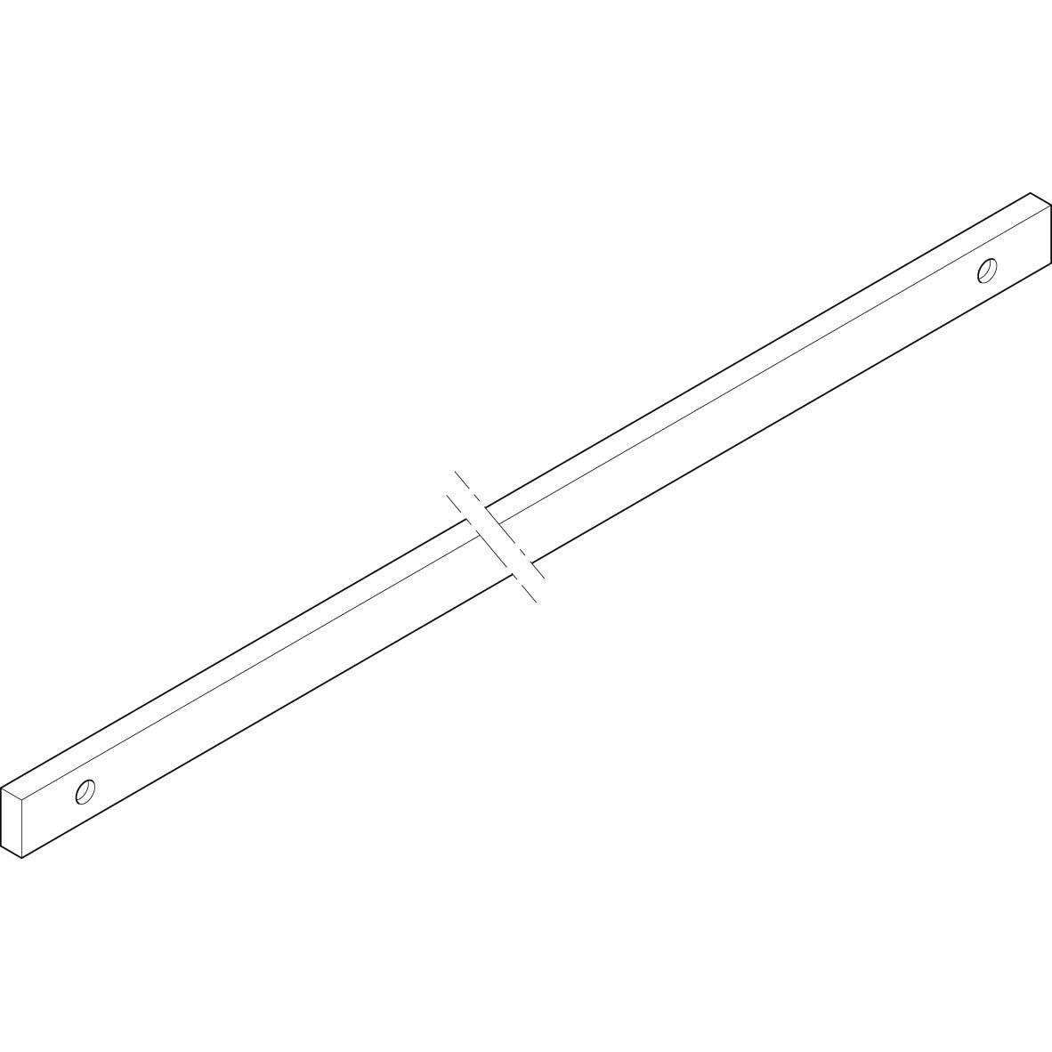 ABN, Verteilerschrank Zubehör, GCU102N Sammelschiene 250 A 1-pol. 2-feldrig, ESPRO