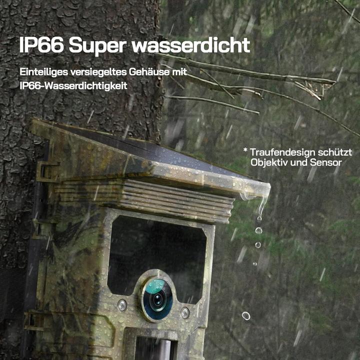 Actual product image Wolfang WT03 4K Wildkamera mit Nachtsicht