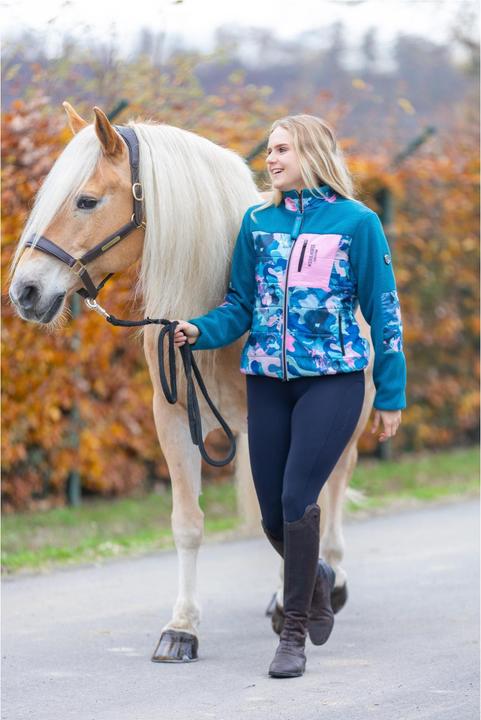 Actual product image Soulhorse Crazy Connection teddy fleece mix jacket (M)