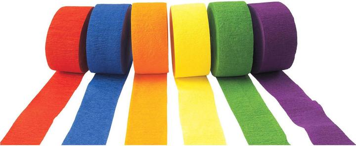 Actual product image Colorations Crepe paper garlands set 1, set of 6 (6x)