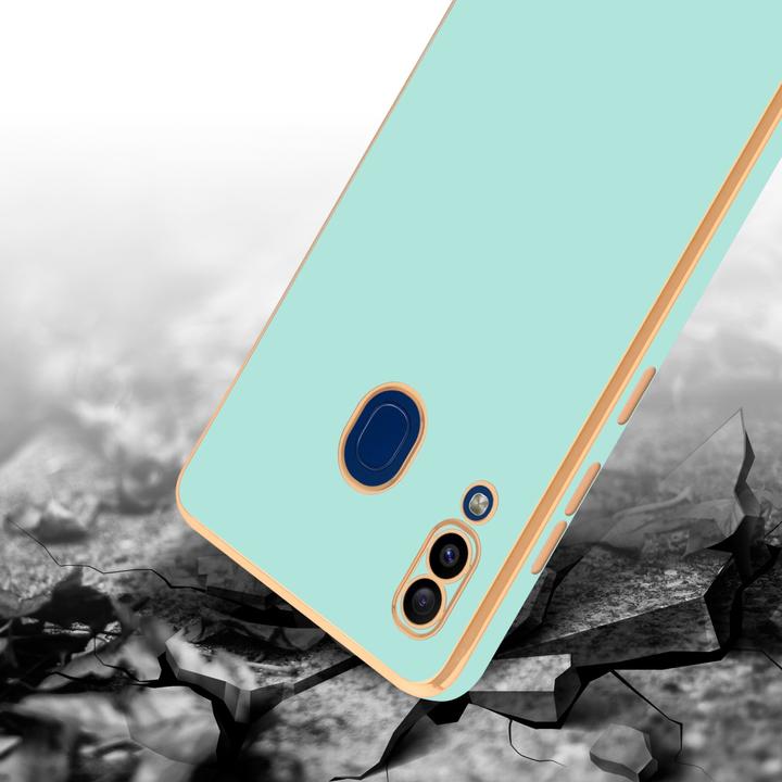 Actual product image Cadorabo Case for Samsung Galaxy A20 / A30 / M10s in TPU with camera protection LM130 Style (Samsung Galaxy A20, Samsung Galaxy M10s, TCL A30)