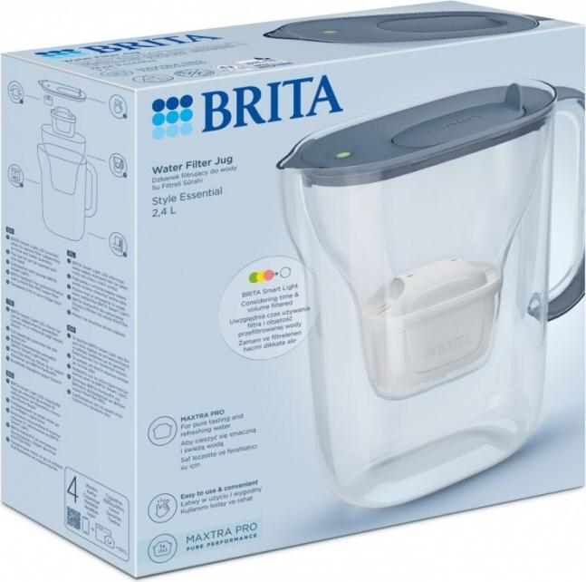 Actual product image Brita Filter jug 2.4l Style Essential graphite (2.40 l)
