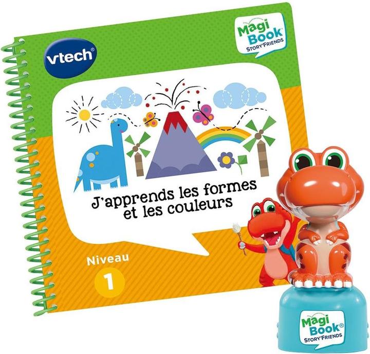 Image du produit VTech MagiBook Story'Friends -Livre J'apprends les formes et les couleurs + personnage (Français)