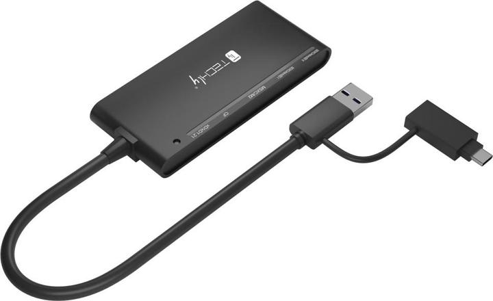 Actual product image Techly USB-A and USB-C multi-card reader (Type-B)