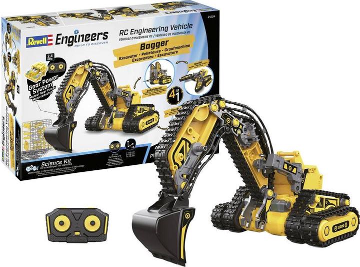 Actual product image Revell RC Engineering Vehicle 4in1