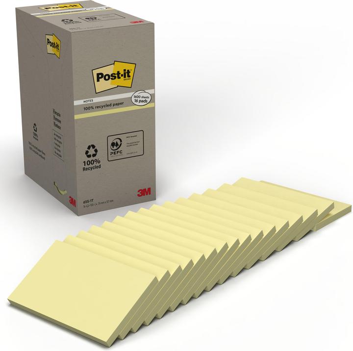 Immagine prodotto Post-it Riciclaggio (127 x 76 mm)