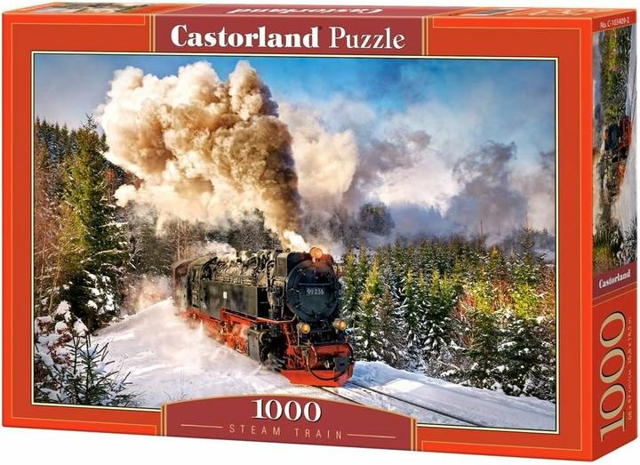 Castorland Steam Train, Puzzle 1000 pieces (1000 pieces)