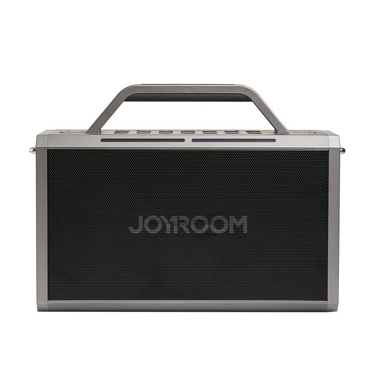 Actual product image Joyroom Pies Series JR-MW03 Wireless Karaoke Speaker with 2 Microphones and Remote Control - Black (20 h)