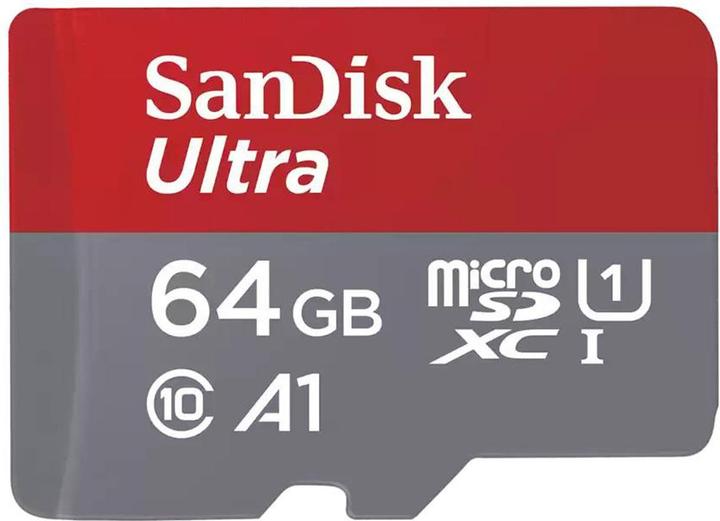 Actual product image SANDISK Ultra (64 GB, microSDXC, U1, UHS-I)