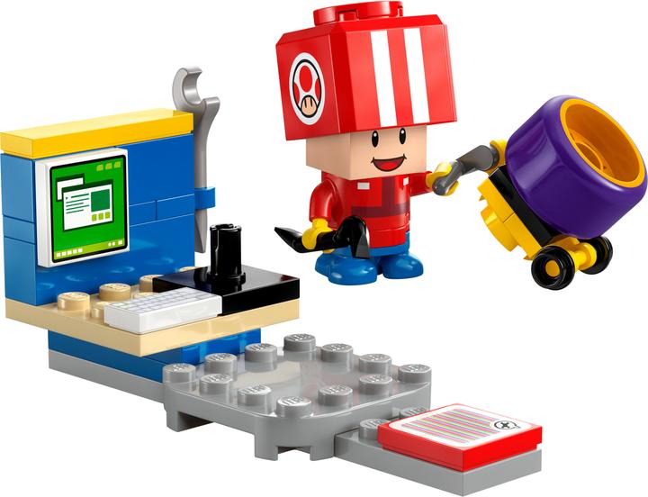 Produktbild Super Mario Kart -Toad (Boxencrew) (Polybag) (30702, LEGO Super Mario)