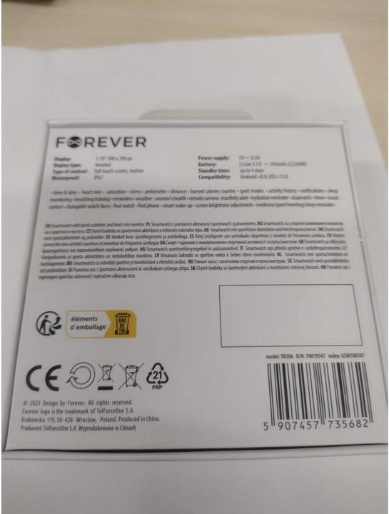 Actual product image Forever Velora SB-306