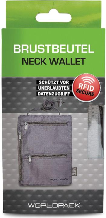 Produktbild Worldpack Brustbeutel RFID Schutz 15 cm (Dokumenten- & Geldtasche)
