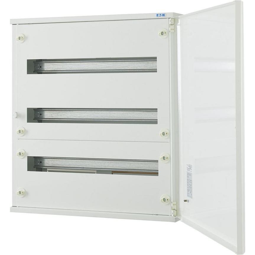 Eaton, Verteilerschrank, Oberputz Flachverteiler komplett, weiss, 240733