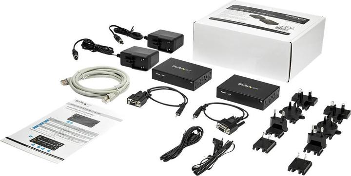 Actual product image StarTech .com ST121HD20L HDMI Ethernet Extender (4K 60Hz, 100m, IR Control, 4K Video over CAT6) (Video Switch)