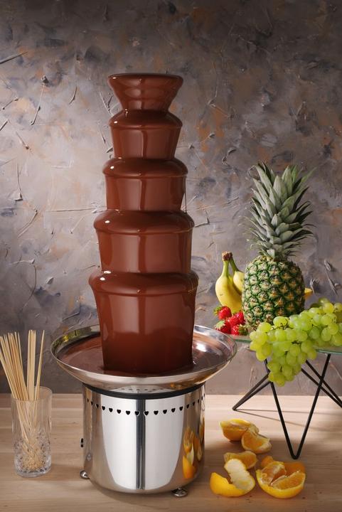 Actual product image Hendi Chocolate fountain 5 levels stainless steel 230V 265W