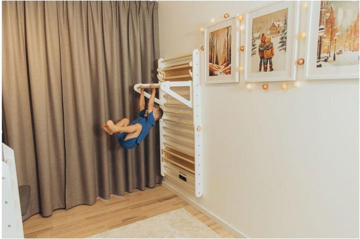 Actual product image Duck Woodworks Climbing triangle wall set