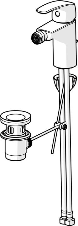 Immagine prodotto Hansa mondo dell'ufficio HANSAPINTO miscelatore monocomando DN 15, per lavabo cromato