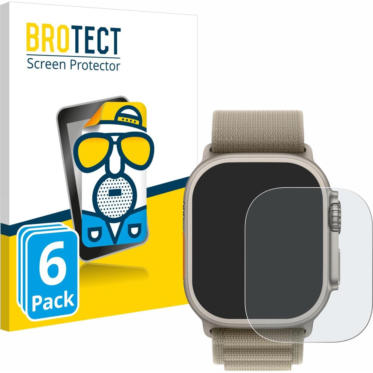 BROTECT Pellicola protettiva antiriflesso opaca, Pellicola protettiva per smartwatch, Grigio