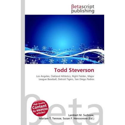 Thumbnail - Todd Steverson, Ratgeber von Lambert M. Surhone, Mariam T. Tennoe, Susan F. Henssonow