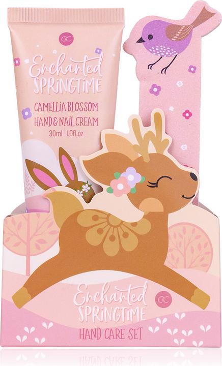 Produktbild Accentra Handpflegeset ENCHANTED SPRINGTIME in Geschenkbox, inkl. 30ml Hand- & Nagelcreme, Nagelfeile, Duft: