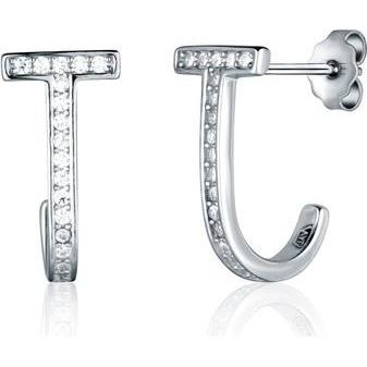 JVD, Ohrringe, - Original silver earrings with zircons SVLE2484XE9BI00