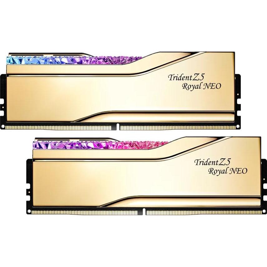 G.Skill Trident Z5 Royal Neo RGB (2 x 16GB, 8000 MHz, DDR5-RAM, DIMM), RAM, Gold