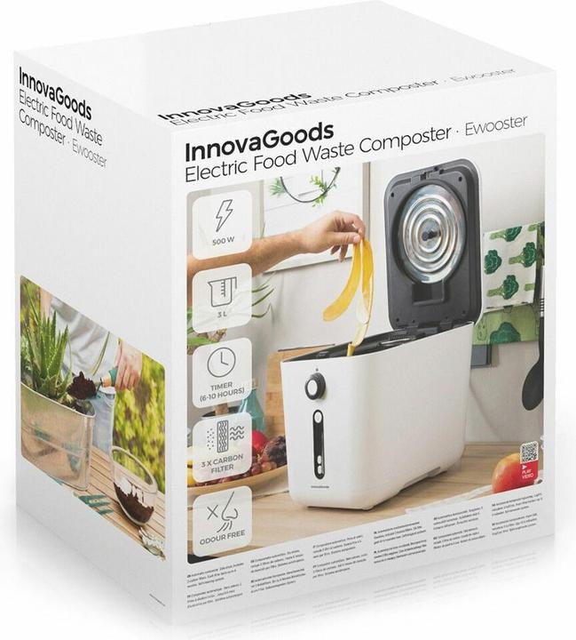 Produktbild InnovaGoods Electric Kitchen Composter Ewooster (3 l)