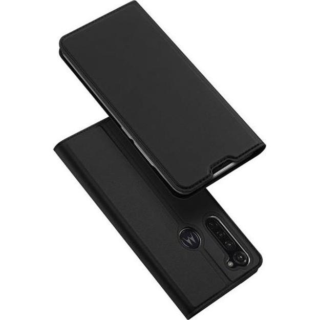 Dux Ducis Skin Pro Series Bookcover (Motorola Moto G Pro), Smartphone Hülle, Schwarz