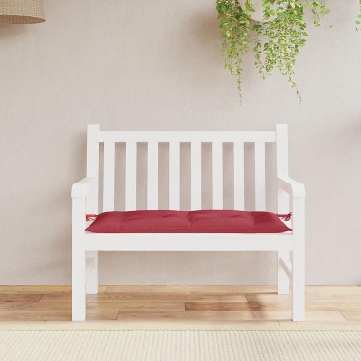 Actual product image vidaXL Garden bench cushion O x ford fabric (110 x 50 x 7 cm)