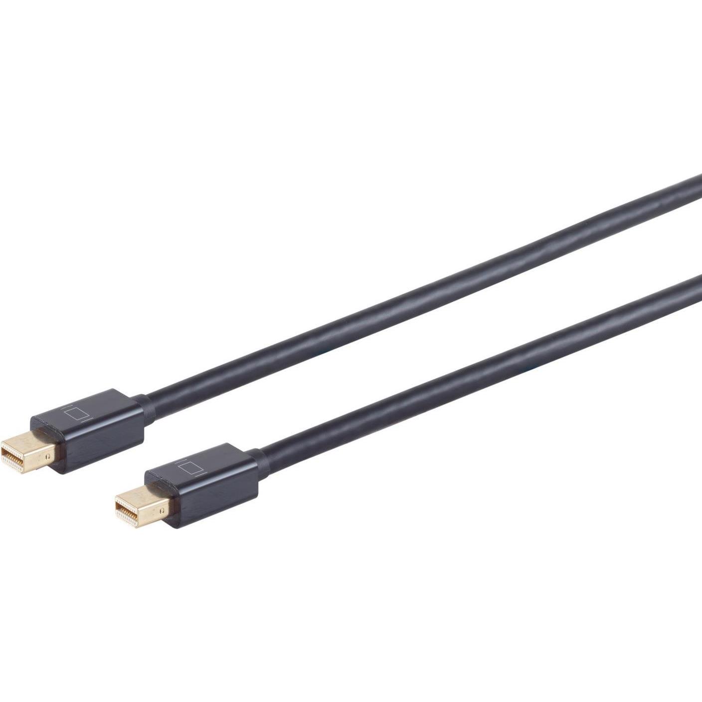 Thumbnail - Shiverpeaks S/CONN maximum connectivity Displayportkabel-MINI Displayportkabel 1.2, Stecker-Stecker, UHD 4K2K, s (1 m, D...