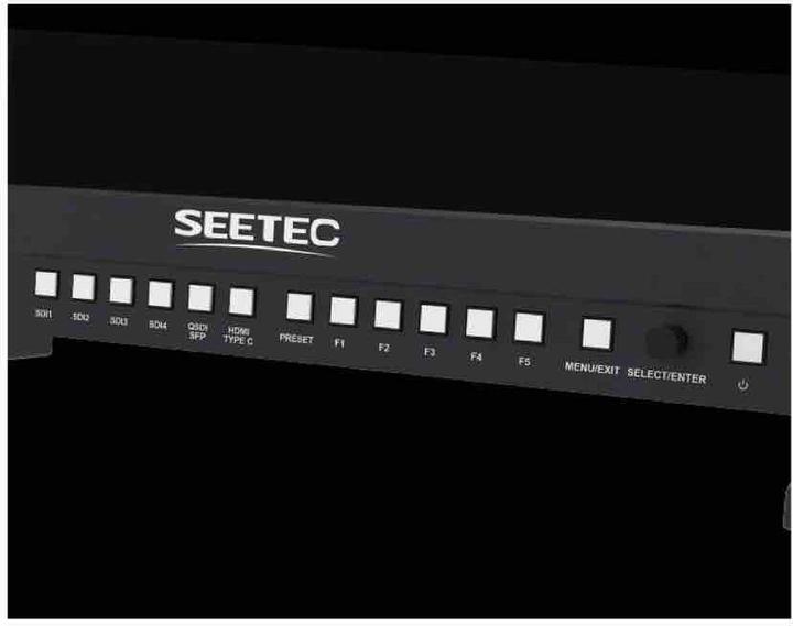 Image du produit Feelworld SEETEC 12G238F 23.8 INCH 4K 8K BROADCAST PRODUCTION HDR MONITOR 4X 12G SDI IN OUT 2X HDMI 3840X2160 (23.80", 4K)