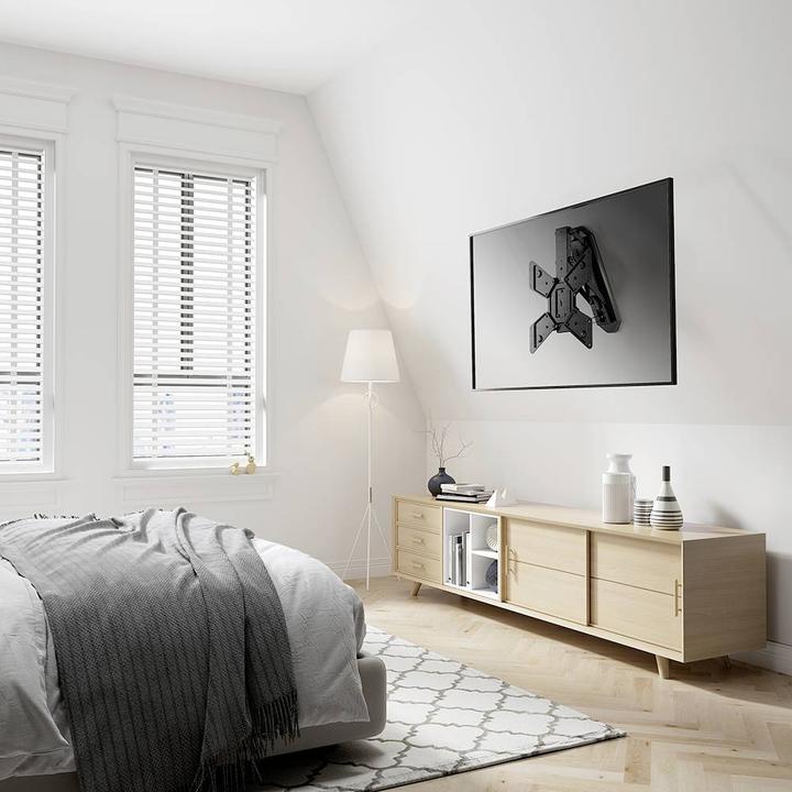Produktbild myWall Motorisierter & klappbarer Deckenhalter für Flachbildschirme (Decke, 55")