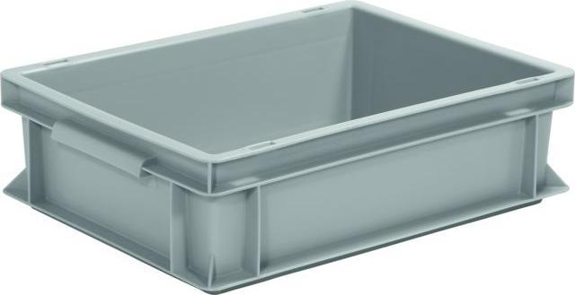 Actual product image Euronorm container grey
